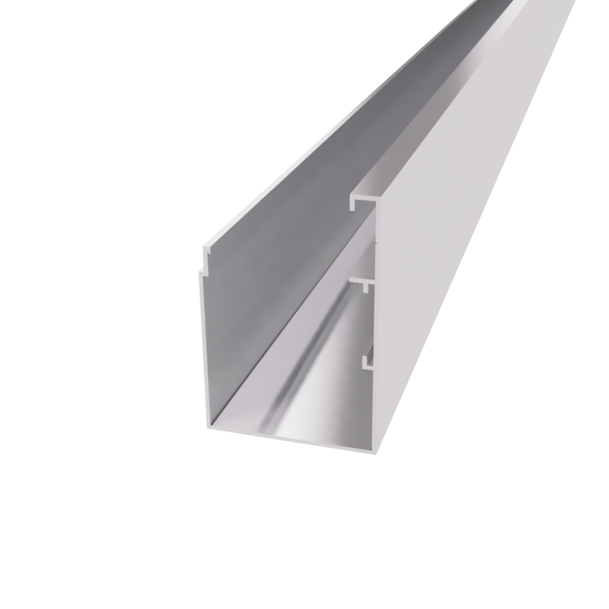 Horny upevnovaci profil pre polykarbonatove zamkove panely