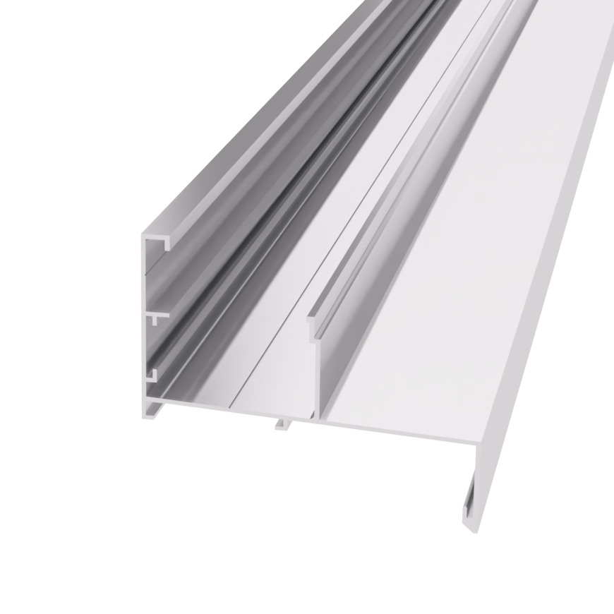 Dolný profil pre polykarbonatove zamkove panely