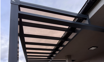 Plný polykarbonát - farba Bronz