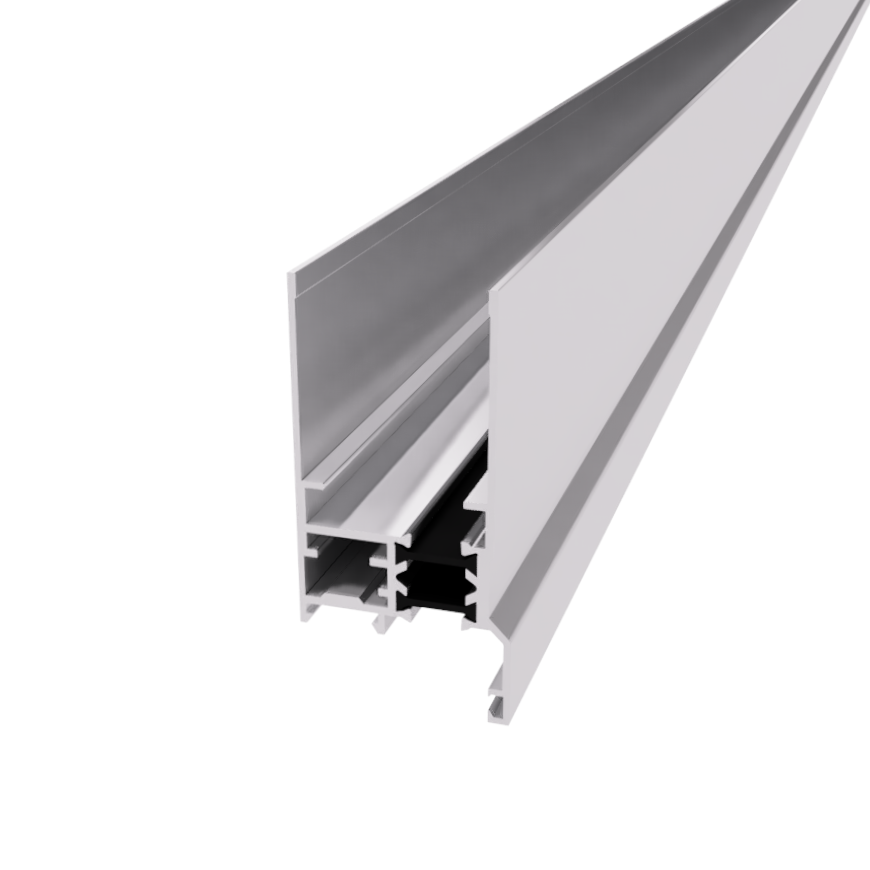 Vetranie priesvitnej fasády profil s prerušeným tepelným mostom pre polykarbonatove zamkove panely