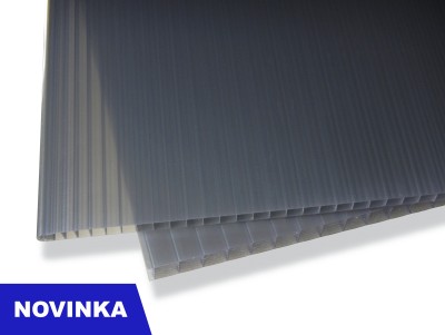 Šedý polykarbonát Carboplak