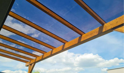 Plný polykarbonát - Šedý 