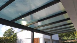 Pergoly, prístrešky, zasklenia